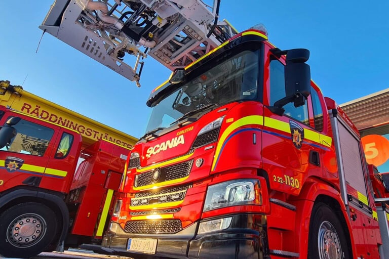 Mobil sprinkler räddningstjänsten Karlstadsregionen